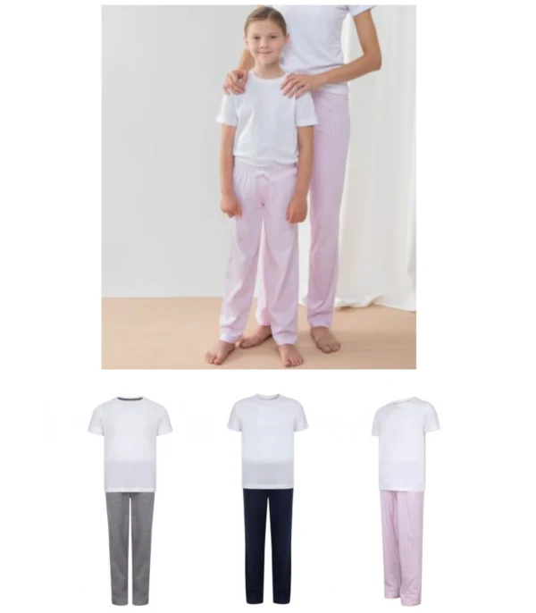 TC59 Towel City Kids Long PJ's